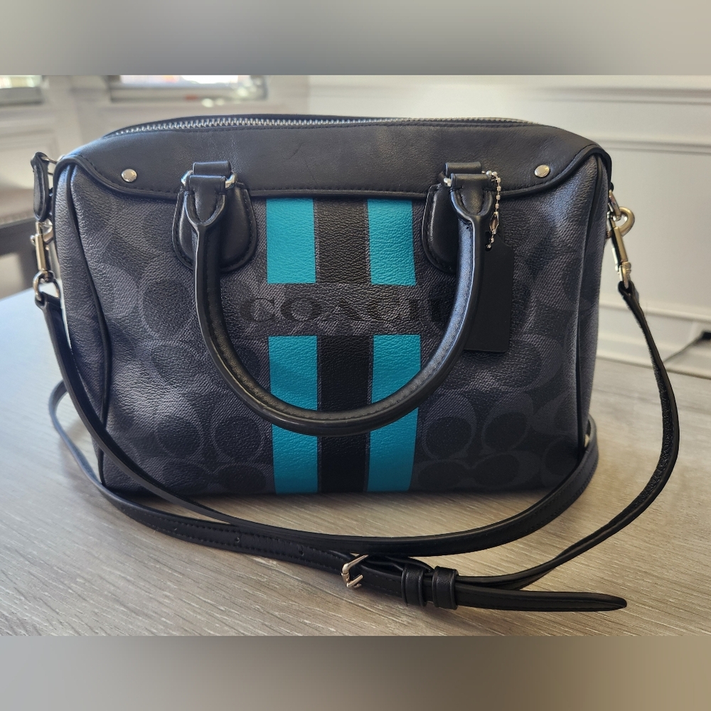 Denim Coach Mini Bennett